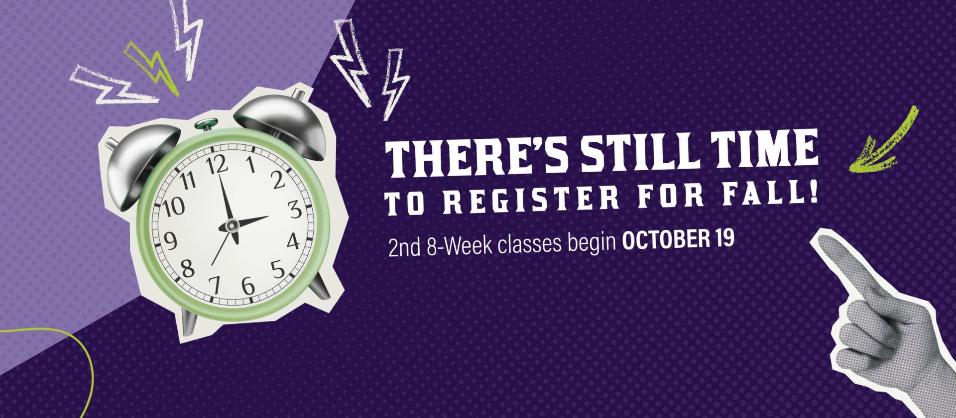 There's still time!