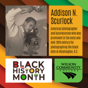 Addison N. Scurlock American photographer and businessman who was prominent in the early and mid-20th century for photographing the black elite in Washington, D.C.