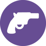 Criminal activity icon