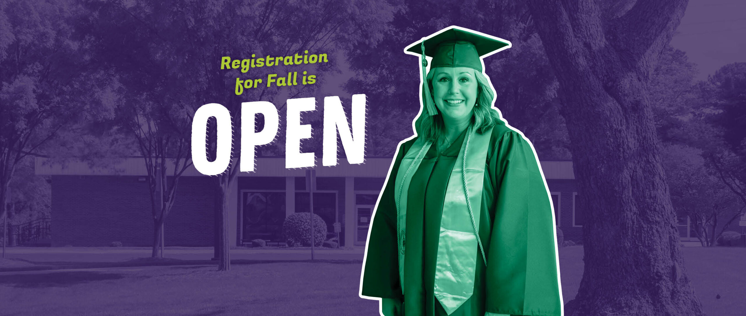 Registration for Fall is open