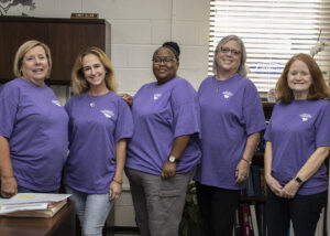 Cindy Allen, Gretchen Lynch, Val, Sandy Pittman, Susan Brinson