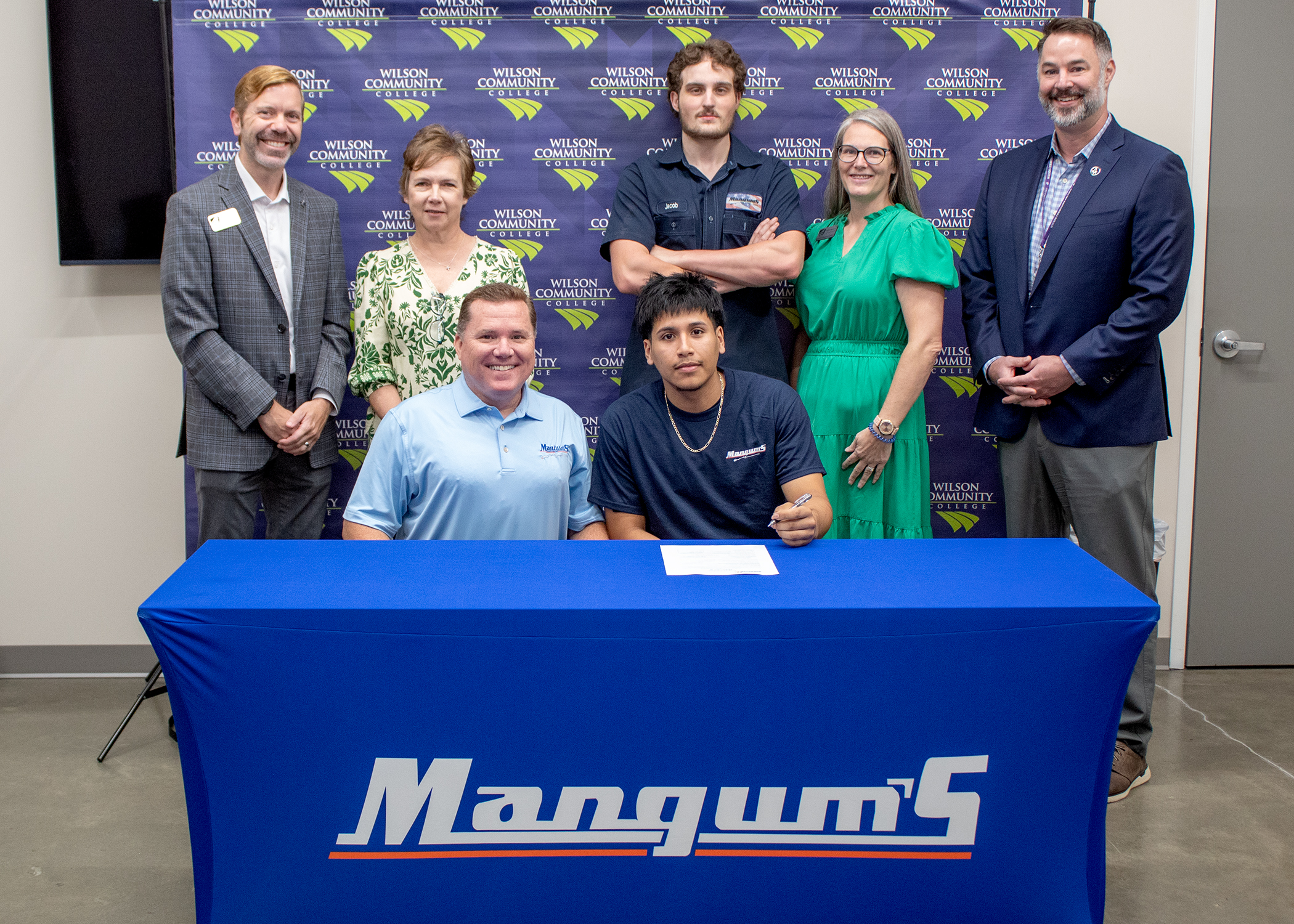 Apprenticeship signing with Mangum's, Inc.