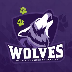 Wilson Community College Wolves: Howling Wolf Mascot