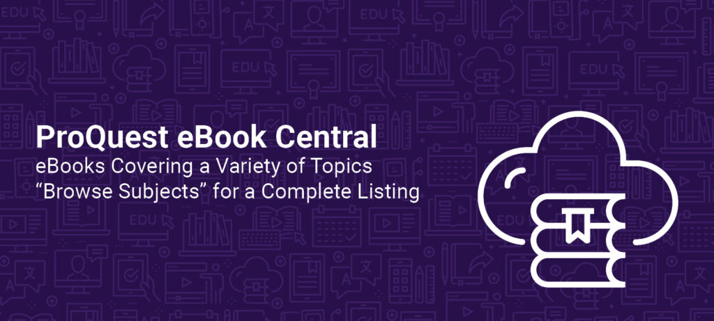 ProQuesteBookCentral