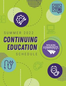 Summer 2022 Continuing Education Schedule