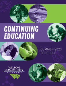 Wilson Community College Continuing Education Summer 2023 Schedule