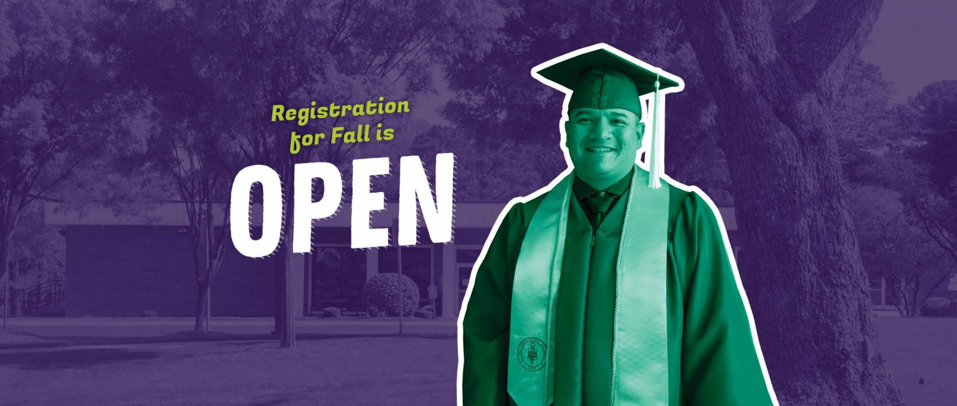 Registration for Fall is Open