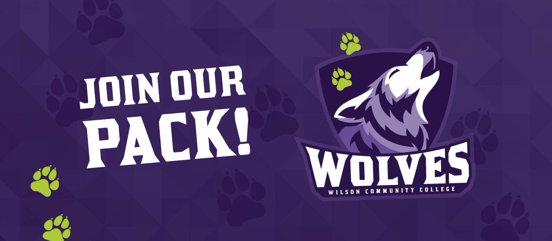 Join Our Pack! Wilson Community College Wolves